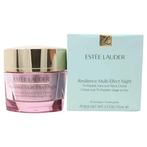 Estée Lauder | Resilience Multi-Effect Night Tri-Peptide Face and Neck Creme | 2.5 FL OZ / 75 ml