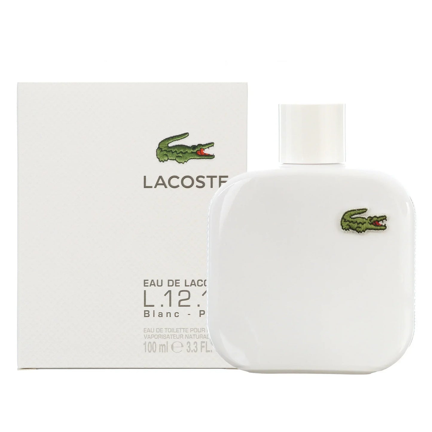 Lacoste Eau de Lacoste L.12.12 Blanc | Eau de Toilette | Size: 3.3 FL OZ / 100ml