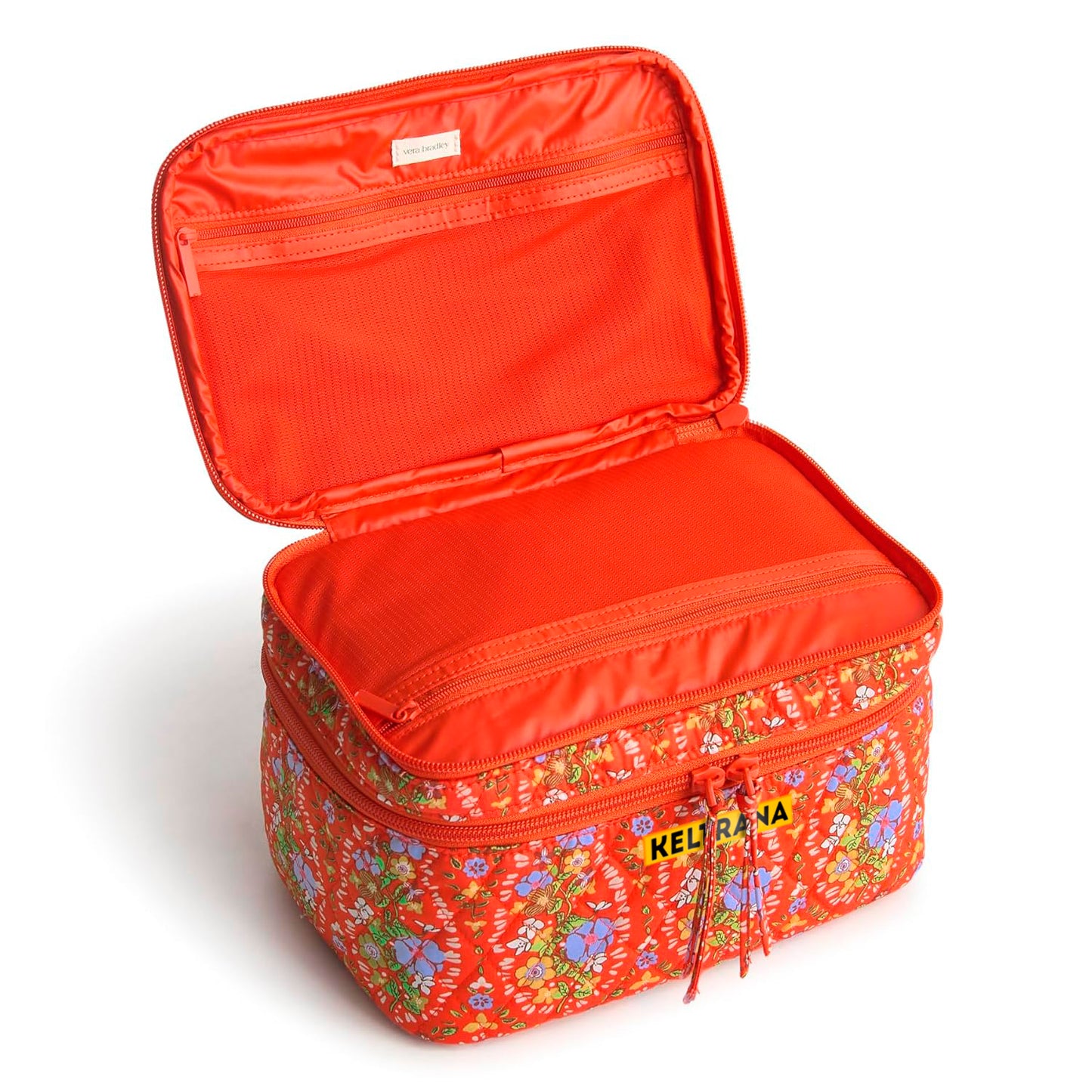 Keltrana Women's Premium Cotton Brush Up Cosmetic Case – Soft & Durable Makeup Storage
