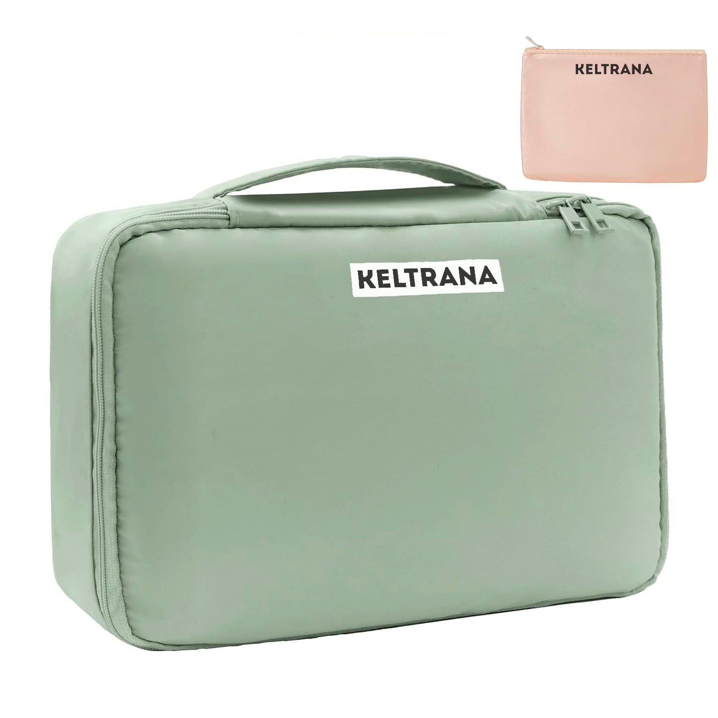 Keltrana Travel Toiletry & Makeup Bag for Women and Men