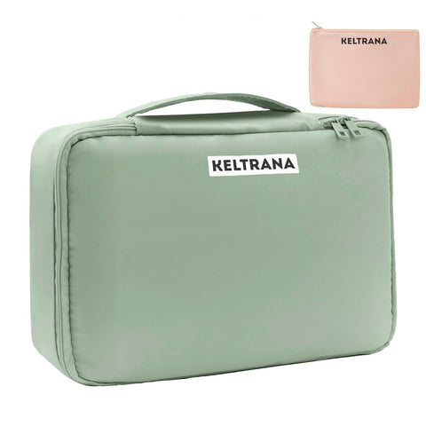 Keltrana Travel Toiletry & Makeup Bag for Women and Men