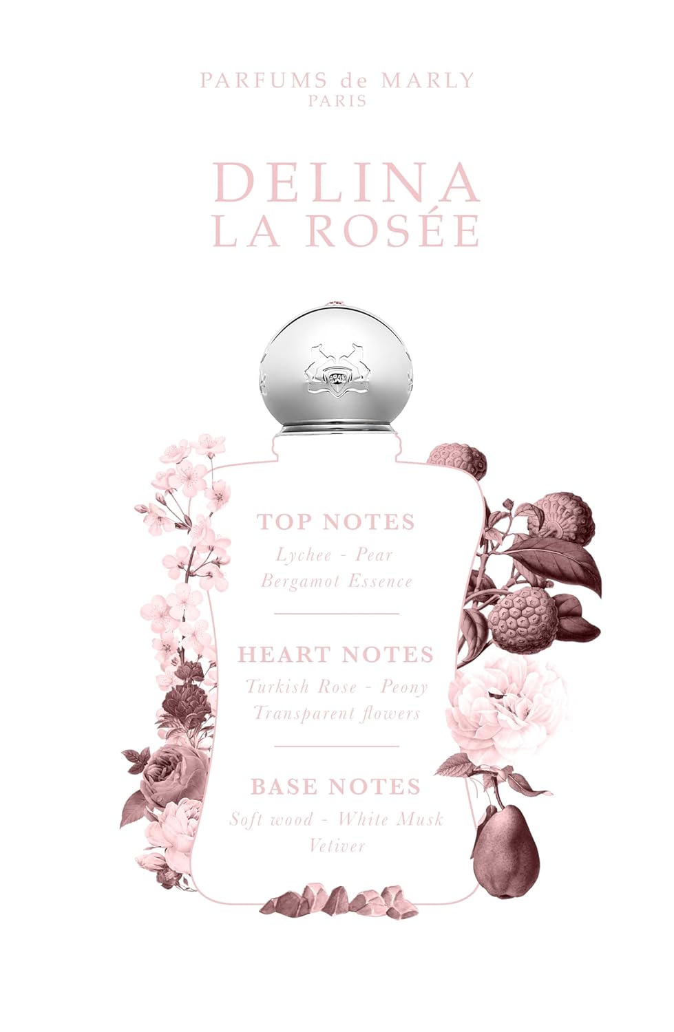 Parfums de Marly Delina La Rosée | Eau de Parfum Spray | Size: 2.5 FL OZ / 75ml