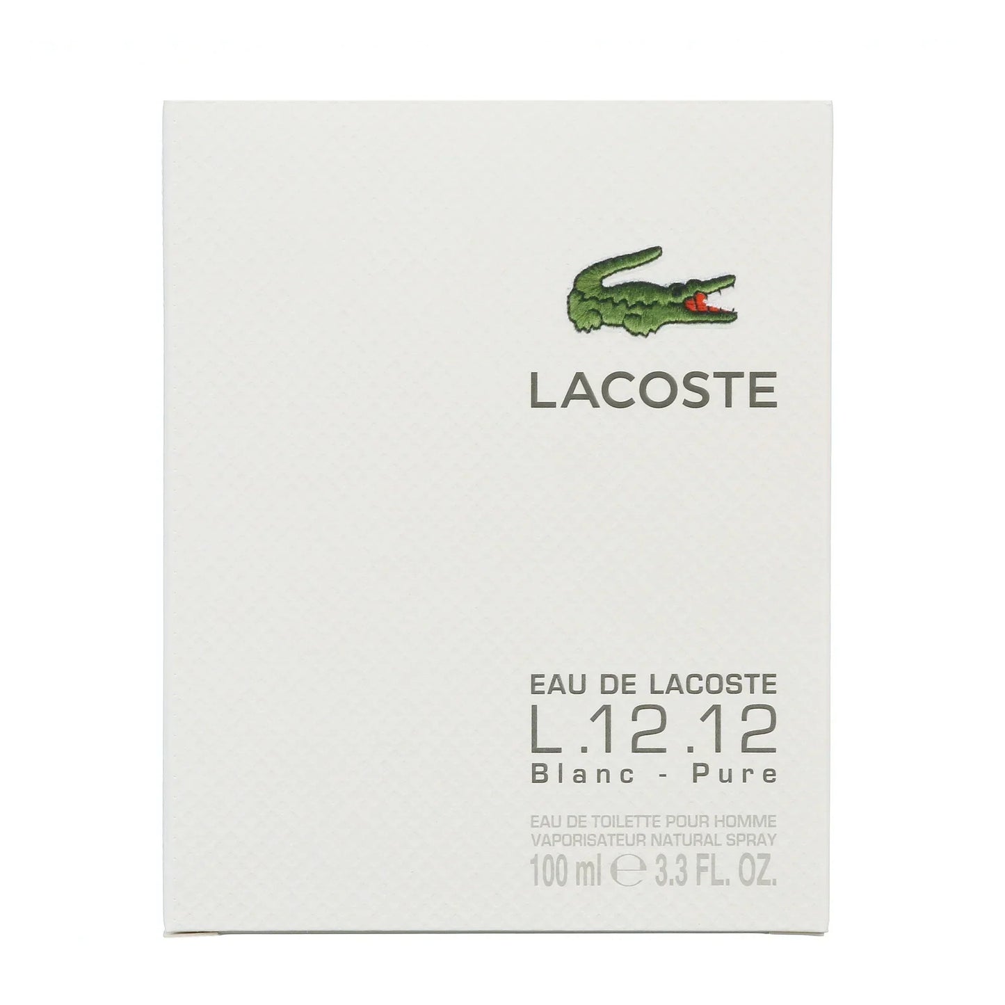 Lacoste Eau de Lacoste L.12.12 Blanc | Eau de Toilette | Size: 3.3 FL OZ / 100ml