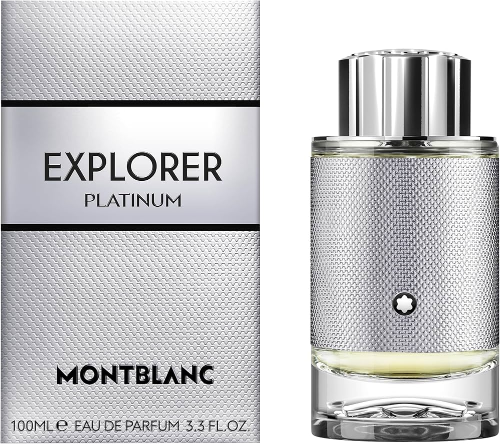 Montblanc Explorer Platinum | Eau de Parfum Spray | Size: 3.4 FL OZ / 100 ml