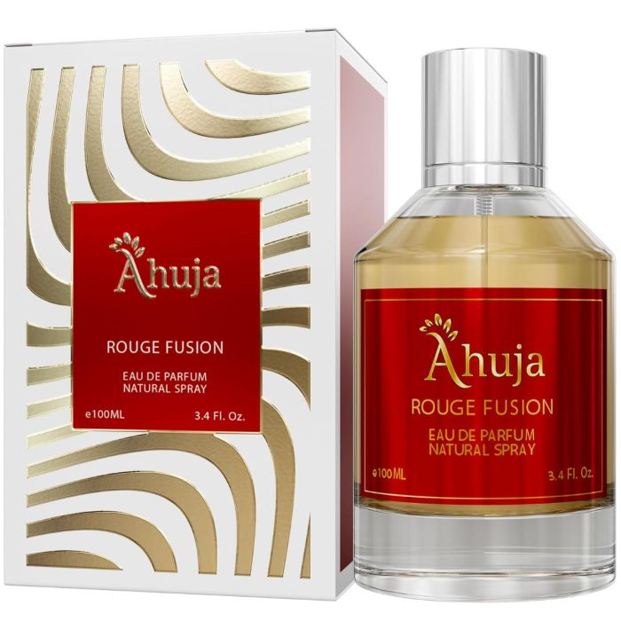 Ahuja Rouge Fusion | Eau de Parfum Spray | Unisex | 3.4 FL OZ / 100 ml